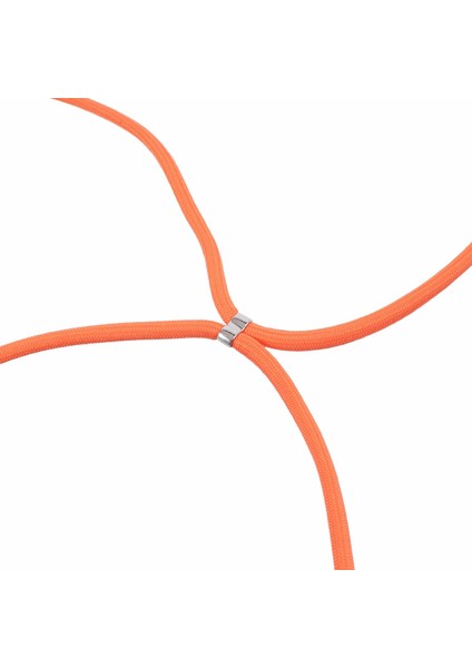 Apple iPhone13 Pro Case Için Long Lanyard-Orange ile Ka Tpu Fiber Astar Telefon Kapağı (Yurt Dışından)