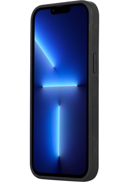 Apple iPhone13 Pro 6.1 Inç Cep Telefonu Kılıfı Ekleme Pu Deri+Tpu Şok Geçirmez Geri Kabuk Black (Yurt Dışından) modelleri