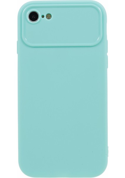 Apple iPhone7/8 Buzlu Yüzey Cep Telefonu Geri Kabuk Tpu Telefon Kılıfı Kapağı (Hassas Arka Lens Kesimi) -Iş Işığı Yeşil (Yurt Dışından)