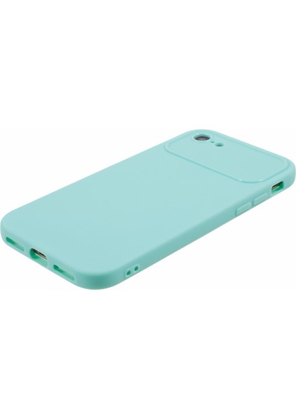 Apple iPhone7/8 Buzlu Yüzey Cep Telefonu Geri Kabuk Tpu Telefon Kılıfı Kapağı (Hassas Arka Lens Kesimi) -Iş Işığı Yeşil (Yurt Dışından) fırsatları