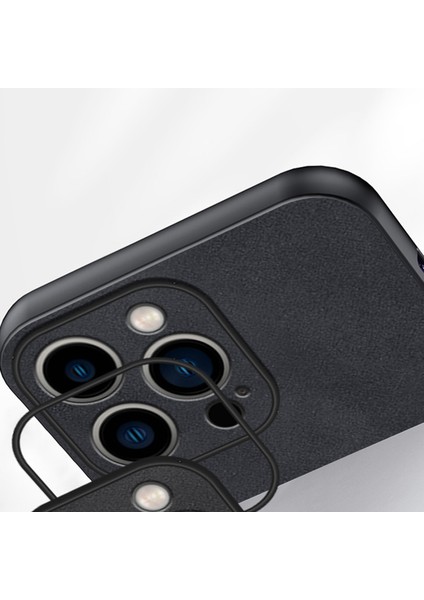 Apple iPhone14 Pro Max Telefon Kılıfı Anti Drop Pu Deri Kaplamalı Tpu Cover Cover-Dark Blue (Yurt Dışından) fırsatları