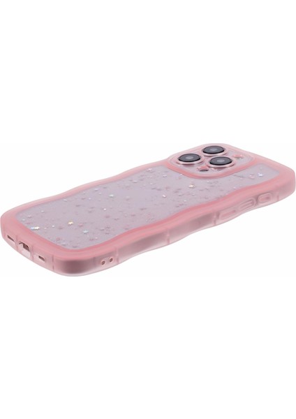 Apple iPhone12 Pro Max Case Epoxy Glitter Stars Için Jtw Serisi Tpu Kapak Pembe (Yurt Dışından) modelleri