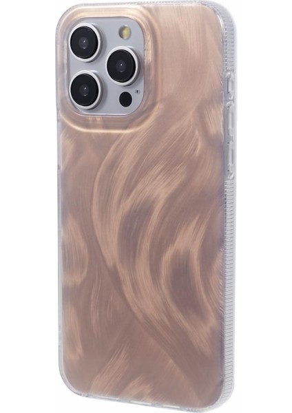 Apple iPhone12 Pro Max Telefon Kılıfı Için Imd Akrilik Anti-Slip Phone Koruyucu Kapak-Altın (Yurt Dışından)