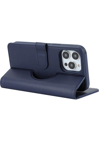 Apple iPhone14 Pro Max Case Için Magsafe Söndürülebilir Pu Deri Telefon Protector-Dark Mavi (Yurt Dışından) modelleri