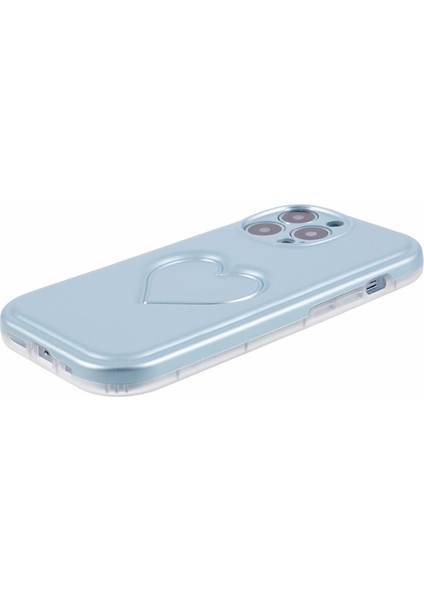 Apple iPhone14 Pro Tpu Kasası 3D Etkili Love Heart Imd Telefon Kapak Baby Blue (Yurt Dışından) fırsatları