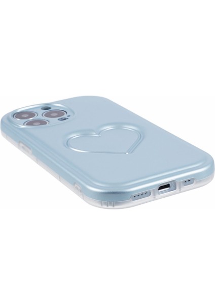 Apple iPhone14 Pro Tpu Kasası 3D Etkili Love Heart Imd Telefon Kapak Baby Blue (Yurt Dışından) indirimleri