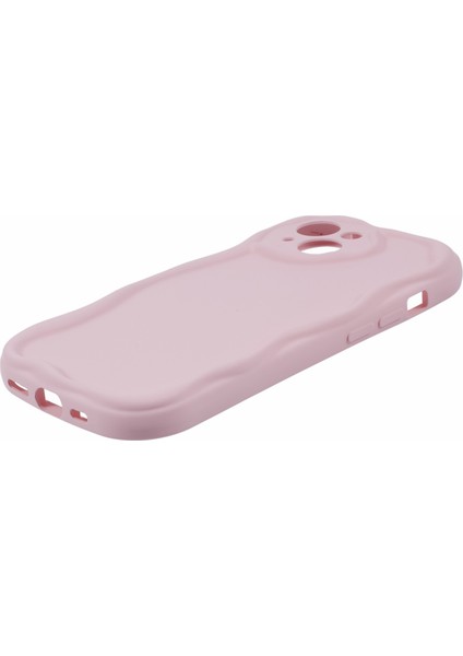 Apple iPhone14 Plus Case Için Ka Candyed Candy Rengi Kazanmış Telefon Tpu Kapak Pembe (Yurt Dışından)