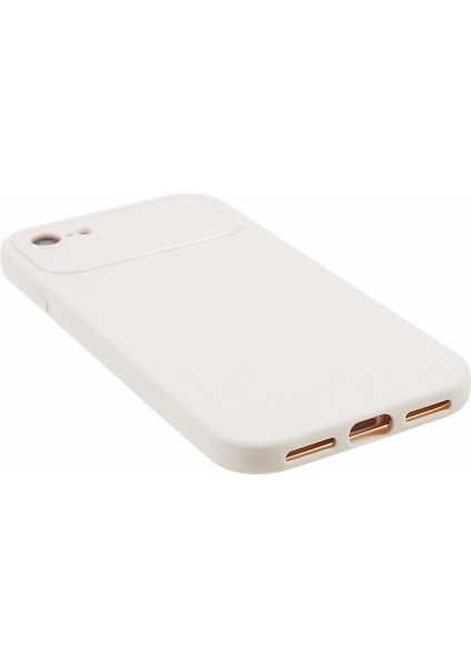 Apple iPhone7/8 Buzlu Yüzey Cep Telefonu Geri Kabuk Tpu Telefon Kılıfı Kapağı (Hassas Arka Lens Kesimi) -Beyaz (Yurt Dışından) indirimleri