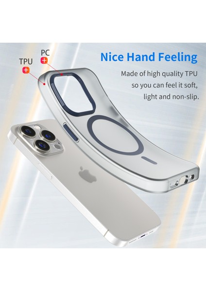Apple iPhone14 Pro Havori Mat Telefon Kılıfı Için Tpu+Pc Anti-Çizelge Kapak-Dark Blue (Yurt Dışından) modelleri