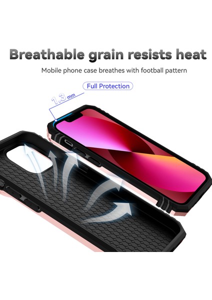 Apple iPhone14 Pro Case Pc+Tpu Ring Slayt Kamera Kalkanı Golü ile Kickstand Telefon Kapağı (Yurt Dışından) indirimleri