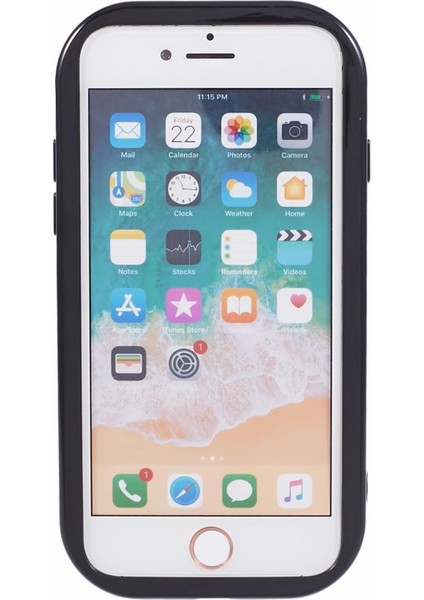 Apple iPhone7/8 Telefon Vaka Dalgası Şekli Çerçevesi Tpu Kapak-Black Için (Yurt Dışından) fiyatları