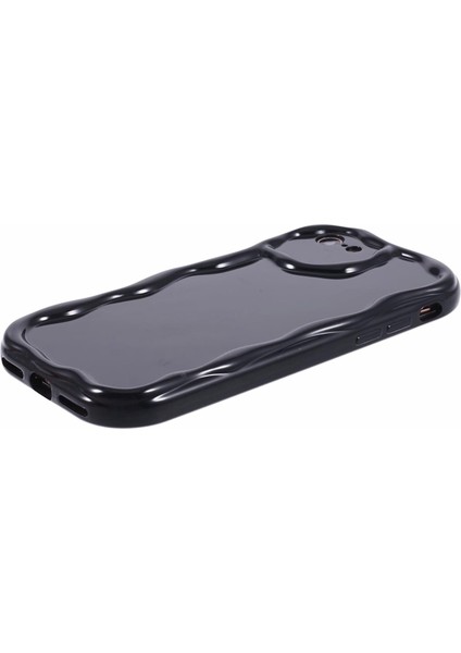 Apple iPhone7/8 Telefon Vaka Dalgası Şekli Çerçevesi Tpu Kapak-Black Için (Yurt Dışından) fırsatları