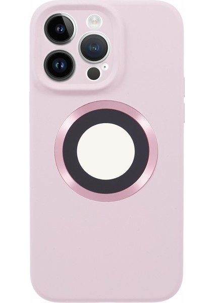 Apple iPhone13 Pro 6.1 Inç Anti-Drop Telefon Kapağı Logosu Için Magsafe Silikon+Pc Kılıfı ile Uyumludur (Yurt Dışından)