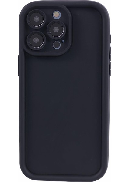 Apple iPhone14 Pro Max Case Için Yumuşak Tpu Kesin Kesim Koruyucu Telefon Kapağı Black (Yurt Dışından)