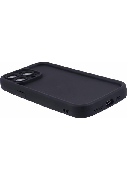 Apple iPhone14 Pro Max Case Için Yumuşak Tpu Kesin Kesim Koruyucu Telefon Kapağı Black (Yurt Dışından)