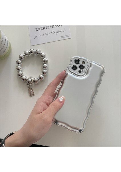 Apple iPhone14 Pro Max Case Için Tpu Air Ramps Anti Drop Anti Drop Telefon Kapağı Bilek Zinciri Silver (Yurt Dışından) fırsatları