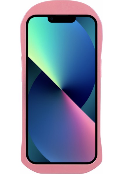 Apple iPhone13 Tpu Için Telefon Kasası Kickstand Spor Otomobil Şekli Anti-Drop Kapak Pembe (Yurt Dışından) fiyatları