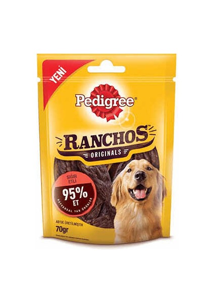 Ranchos Sığır Etli Köpek Ödülü 70 gr