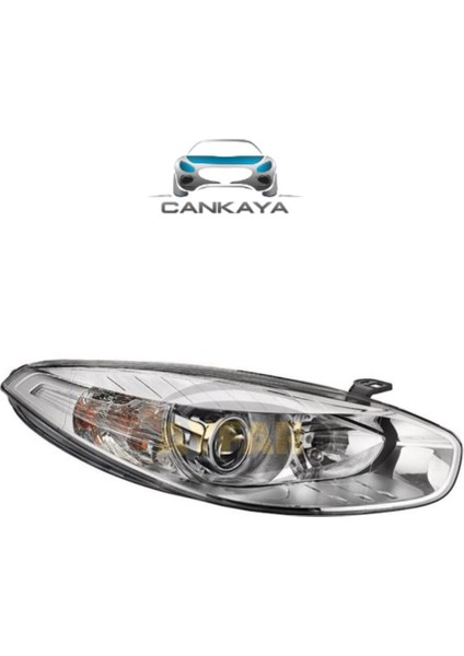 Fluence Uyumlu Far Krom Çerçeveli Mercekli Sağ 2013-2016 (260101331R)