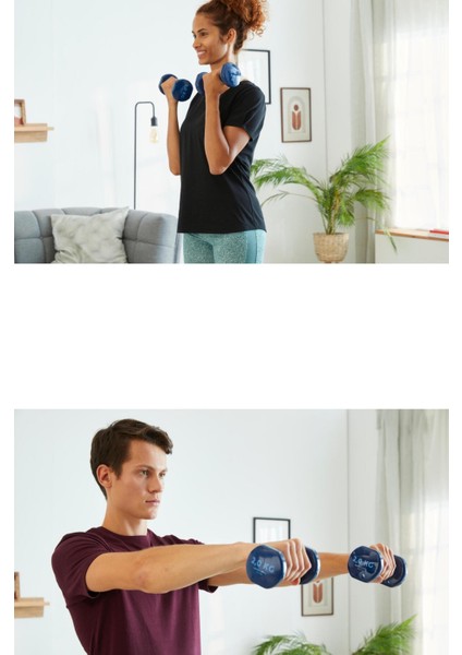 Domyos 2 kg Dambıl X2 - Fitness Hafif Antrenman fiyatları