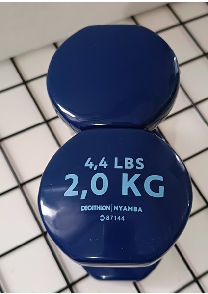 Domyos 2 kg Dambıl X2 - Fitness Hafif Antrenman modelleri