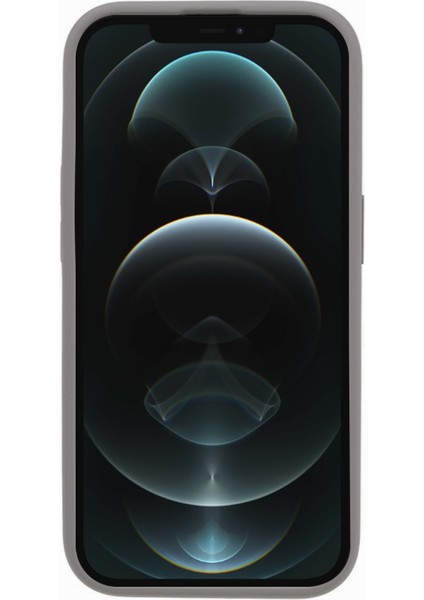 Apple iPhone 12 Pro Max Için Max 6.7 Inç Kesin Kesim Ince Telefon Kılıfı Sıvı Silikon+Pc Anti-Drop Telefon Kapak-Grey (Yurt Dışından) indirimleri