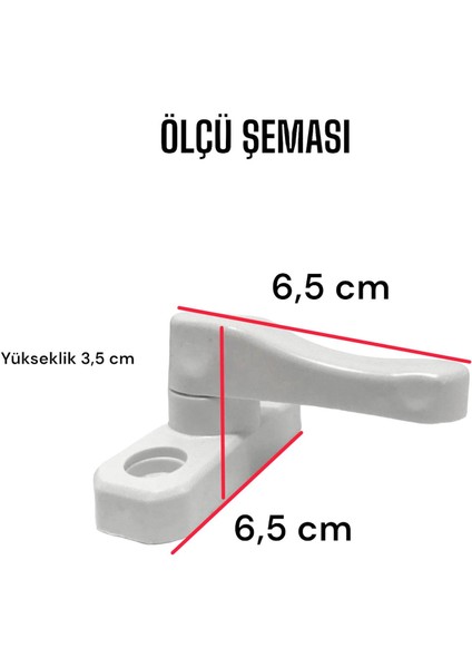 5 Adet Güvenlik Kilidi Bebek Çocuk Pvc Kapı Pencere Emniyet Kilidi Mandalı Cam Hırsız Kilidi Beyaz