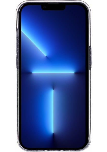 Apple iPhone 13 Pro 6.1 Inç Kasa Parıltılı Toz Jöle Tpu Anti-Drop Akıllı Telefon Kapak Black (Yurt Dışından)