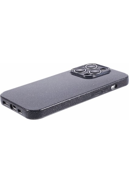 Apple iPhone 13 Pro 6.1 Inç Kasa Parıltılı Toz Jöle Tpu Anti-Drop Akıllı Telefon Kapak Black (Yurt Dışından)