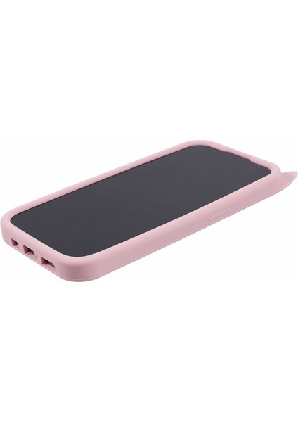 Apple iPhone 13 Pro Telefon Kılıfı 3D Bıyık Cat Slim Fit Silikon Telefon Kapak Pembe (Yurt Dışından) indirimleri