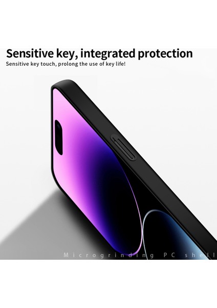 Apple iPhone 15 Pro Max Mat Telefon Kılıfı Için Manyetik Yüzük Tutucu Kırmızılı Sert Pc Telefon Kapağı (Yurt Dışından)
