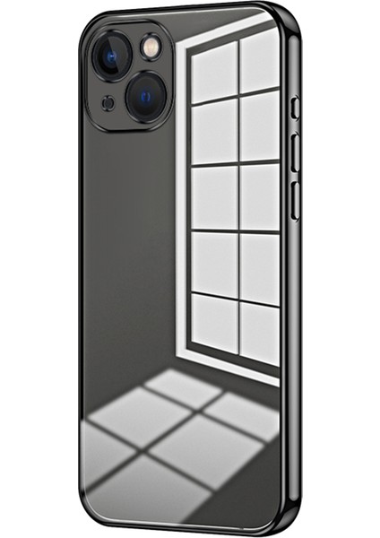 Apple iPhone 13 Şok Geçirmez Kasa Elektro-Örtü Tpu Telefon Kapak Black (Yurt Dışından)
