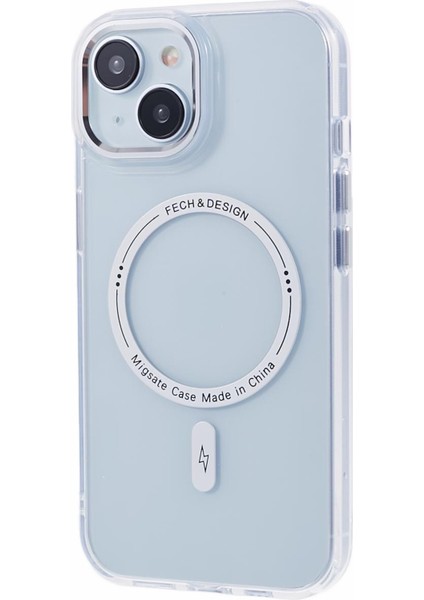 Apple iPhone 13 6.1 Inç Için Magsafe Tpu+Pc Slim Phone Cover-Cransparent (Yurt Dışından)