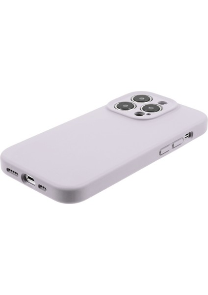 Apple iPhone 14 Pro Max Sıvı Silikon+Pc Telefon Kılıfı Anti-Drop Hassas Kesim Ince Telefon Kapak Işık Mor (Yurt Dışından) fırsatları