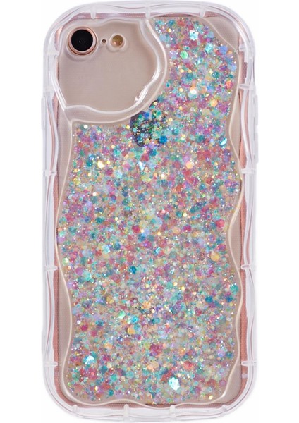 Apple iPhone 7/8 Için Jtw Serisi (Case Glitter Sequins Telefon Geri Kapak-Beyaz (Yurt Dışından) fiyatları