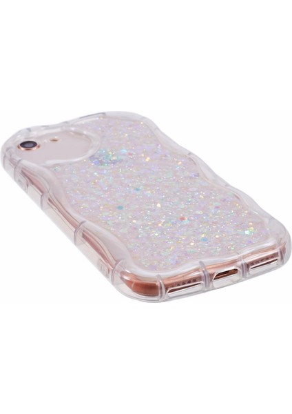 Apple iPhone 7/8 Için Jtw Serisi (Case Glitter Sequins Telefon Geri Kapak-Beyaz (Yurt Dışından) fırsatları