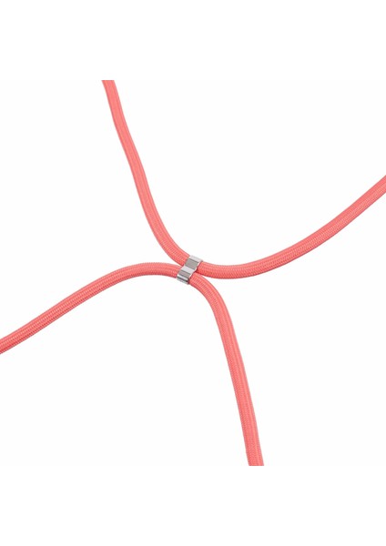 Apple iPhone 14 Pro Kase Için Long Lanyard-Hawthorn Red ile Ka Yumuşak Tpu Fiber Astar Telefon Kapağı (Yurt Dışından) indirimleri