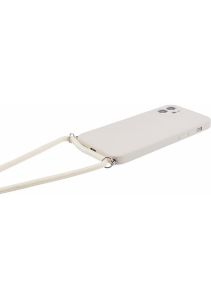 Apple iPhone 11 Tpu Kasası Fiber Aster Koruyucu Telefisi Long Kayah-Beyaz ile (Yurt Dışından)