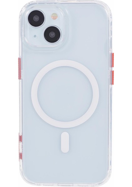 Apple iPhone 14 Plus Pc+Tpu Telefon Kılıfı Için Magsafe Cep Telefonu Kapak Şömine ile Uyumlu (Yurt Dışından) modelleri