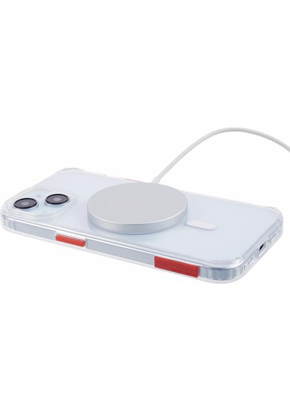 Apple iPhone 14 Plus Pc+Tpu Telefon Kılıfı Için Magsafe Cep Telefonu Kapak Şömine ile Uyumlu (Yurt Dışından) fırsatları