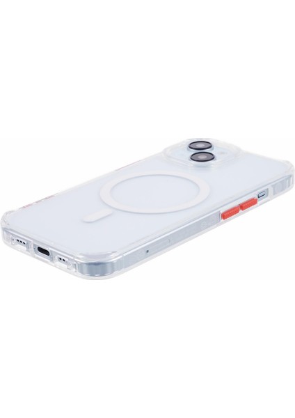 Apple iPhone 14 Plus Pc+Tpu Telefon Kılıfı Için Magsafe Cep Telefonu Kapak Şömine ile Uyumlu (Yurt Dışından) indirimleri
