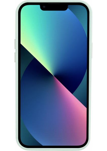 Apple iPhone 13 Case Pc+Tpu Yarı Yoldaş Mat Manyetik Telefon Kapağı Matcha Green (Yurt Dışından)