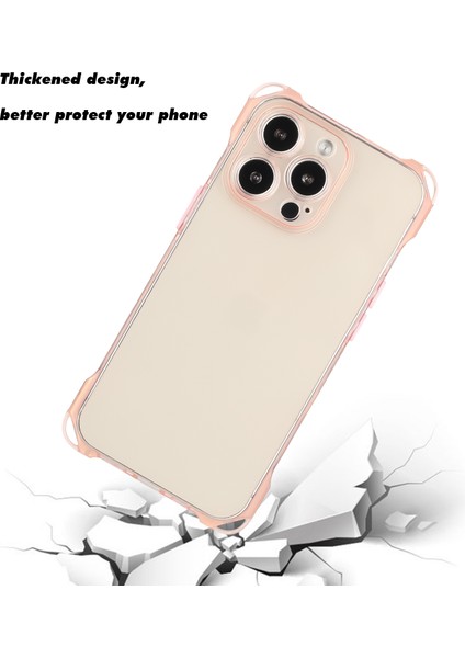 Apple iPhone 14 Pro Max Case Tospoy Telefonu Slim-Fıt Tpu Telefon Kabuk-Pembe (Yurt Dışından)