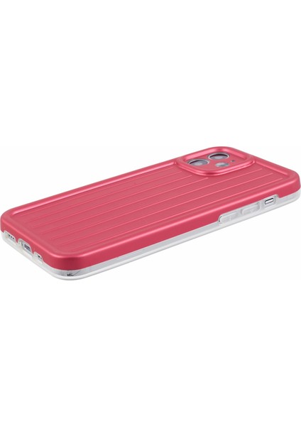 Apple iPhone 11 Vaka 3D Çizgili Desen Imd Tpu Anti-Drop Telefon Kapak-Rose (Yurt Dışından)