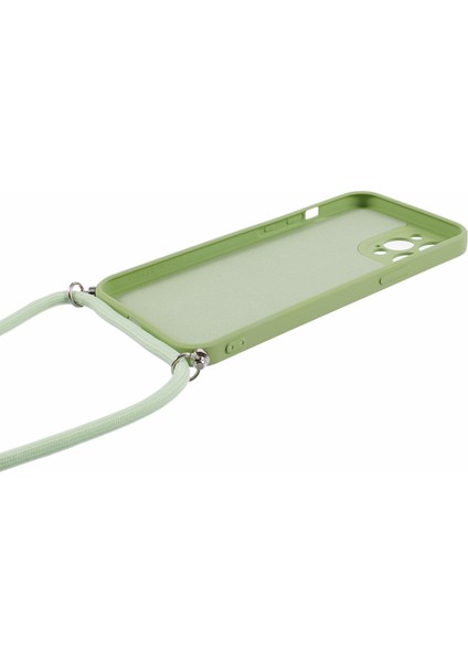 Apple iPhone 12 Pro Max Case Fiber Astar Long Landard-Matcha Green ile Ka Tpu Telefon Kapağı (Yurt Dışından)
