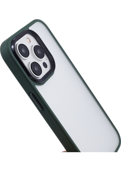 Fulexin Tpu+Akrilik Kabuk Apple iPhone 15 Pro Max Max Anti-Fall Telefon Kılıfı Cilt Touch Sırt Kapak Yeşili (Yurt Dışından) indirimleri