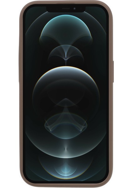 Apple iPhone 12 Pro Max Için 6.7 Inç Hassas Kesim Ince Telefon Kasası Sıvı Silikon+Pc Anti-Drop Telefon Kapağı-Khaki (Yurt Dışından) indirimleri