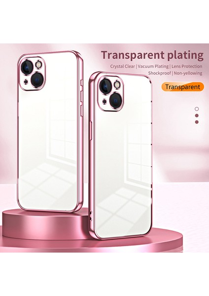Apple iPhone 13 Şok Geçirmez Kasa Elektro-Örtü Tpu Telefon Kapak-Mor (Yurt Dışından) fiyatları