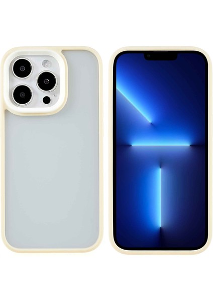 Fulexin Için Fulexin 15 Pro Skin-Touch Telefon Kılıfı Renkli Tpu Çerçevesi+Pc Şok Geçirmez Kapak Işığı Sarı (Yurt Dışından)