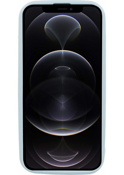 Apple iPhone 12 Pro Max Case Comp Cop Compu Için Dy Serisi Tpu Ka Arka Kapak (Hassas Kesim) -Baby Blue (Yurt Dışından)